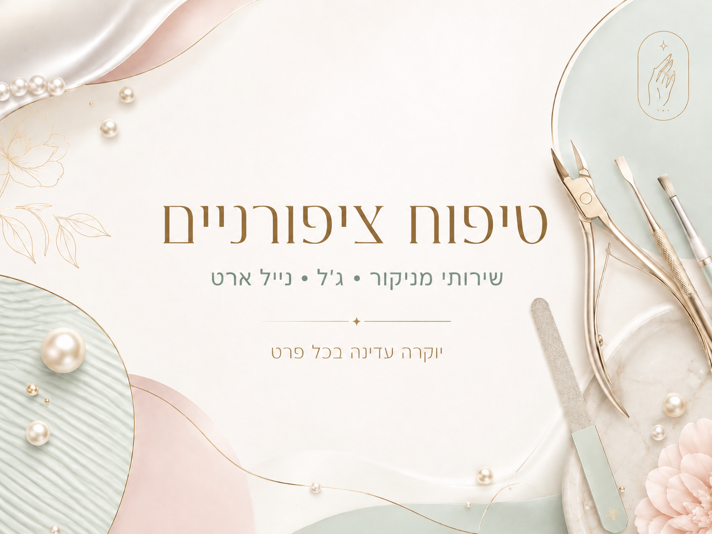 בניית ציפורניים ארוכה בג׳ל